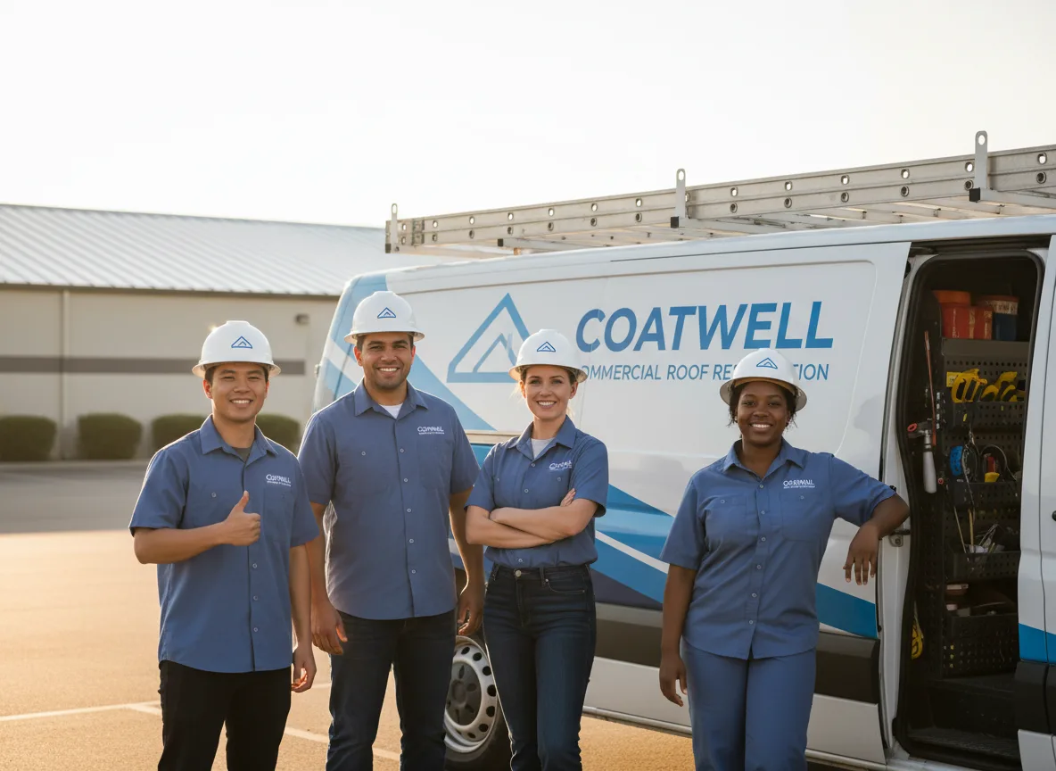 Commercial roof coating company in Adger, AL